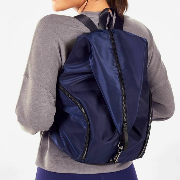 Fabletics Handbags - Fabletics The Row Backpack in Abyss (Blue)